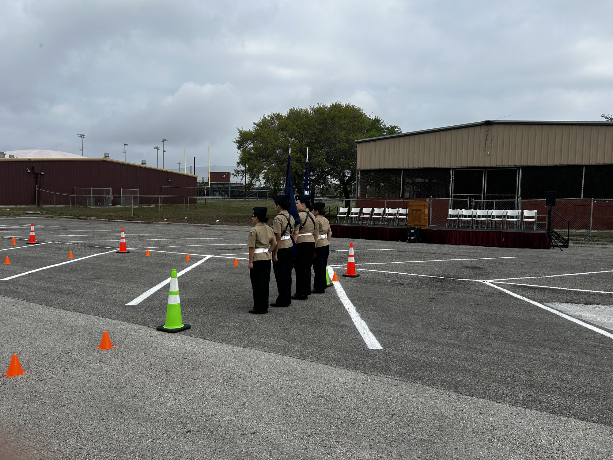 NJROTC Female Color Guard Showcases Discipline, Placing Sixth at STOGI Competition