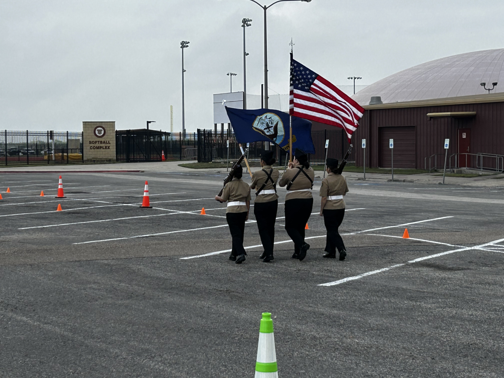 NJROTC Female Color Guard Showcases Discipline, Placing Sixth at STOGI Competition