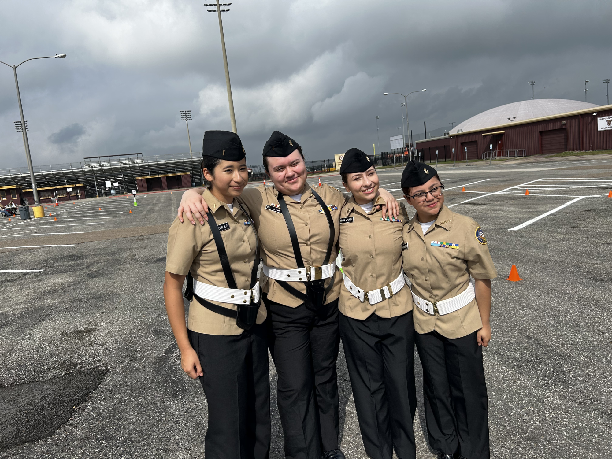 NJROTC Female Color Guard Showcases Discipline, Placing Sixth at STOGI Competition