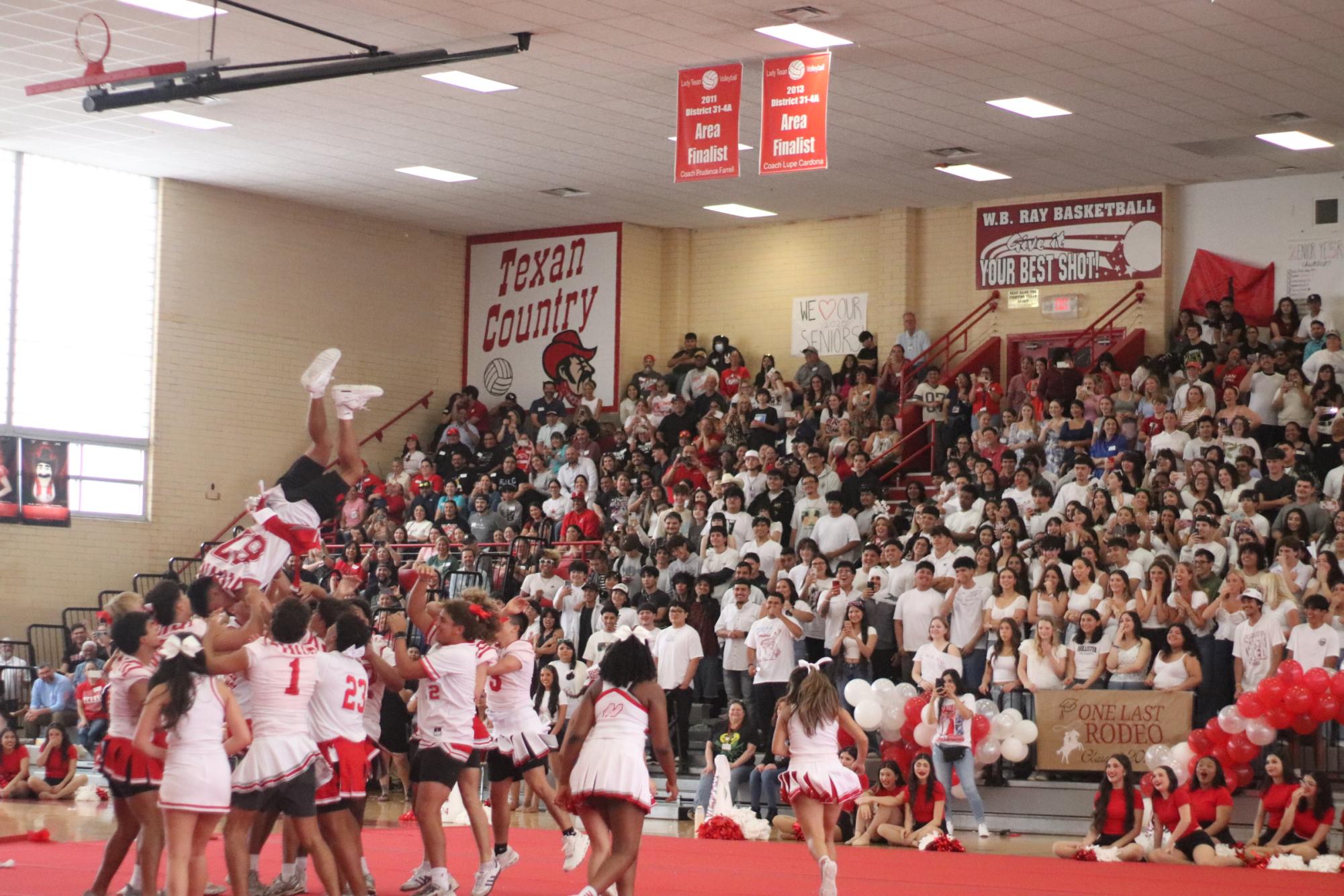 W.B. Ray Senior Pep Rally