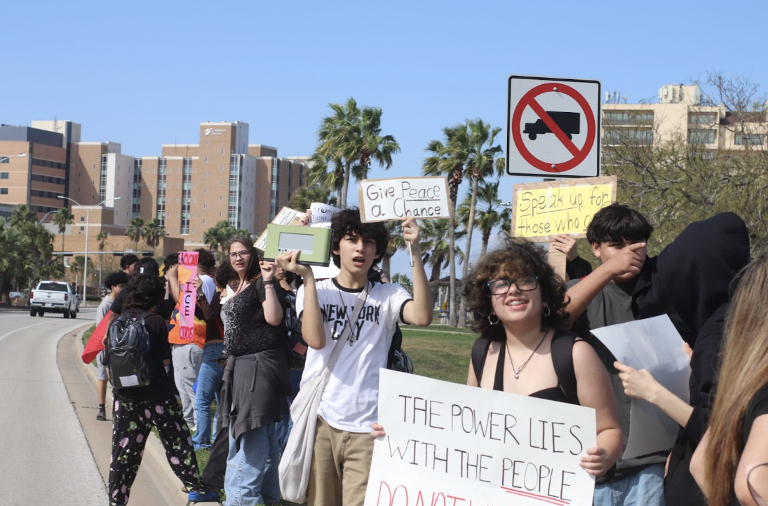 Students Participate in Walkout to Protest ICE